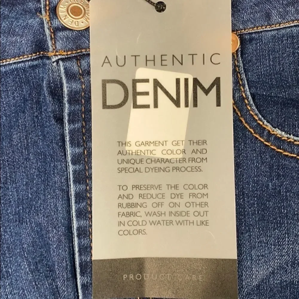 Love Tree Stretch 5 Pocket Denim Skirt Size Small